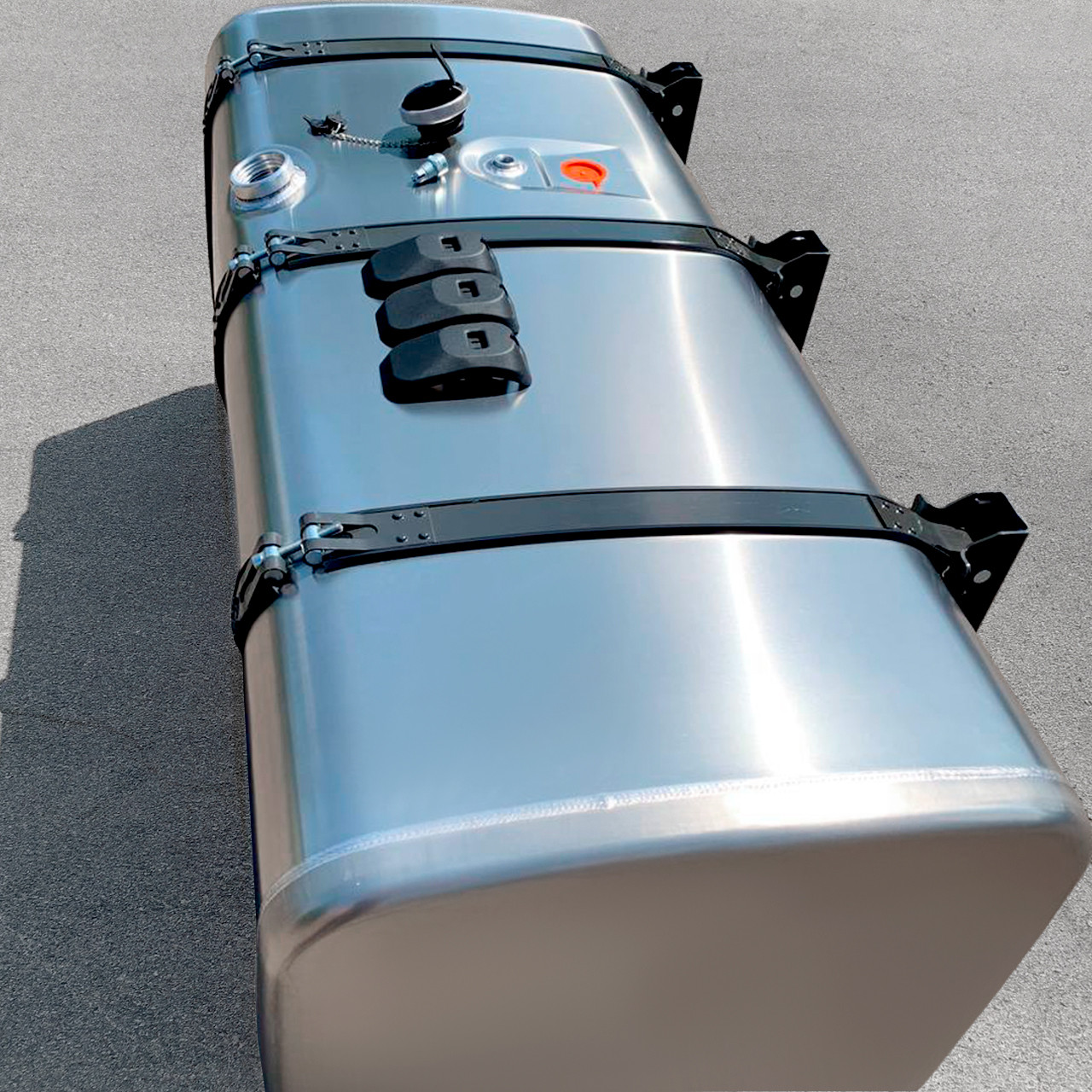 Бак паливний Scania 695 л (670х700х1665), фото 1