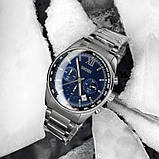 Чоловічий годинник з хронографом Skmei 9096BU Blue, фото 3