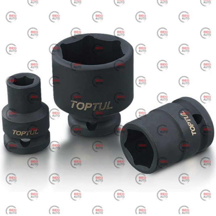 Головка торцева шестигранна ударна 1" 38мм (Toptul)