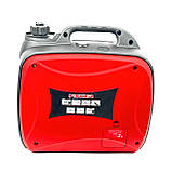 Генератор бензиновий інверторний FISKER FSGG2000i 2,0 кВт з маслом 0,6 л для дому та відпочинку, фото 4