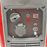 Генератор бензиновий інверторний FISKER FSGG2000i 2,0 кВт з маслом 0,6 л для дому та відпочинку, фото 6