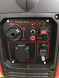 Генератор бензиновий інверторний FISKER FSGG2000i 2,0 кВт з маслом 0,6 л для дому та відпочинку, фото 9