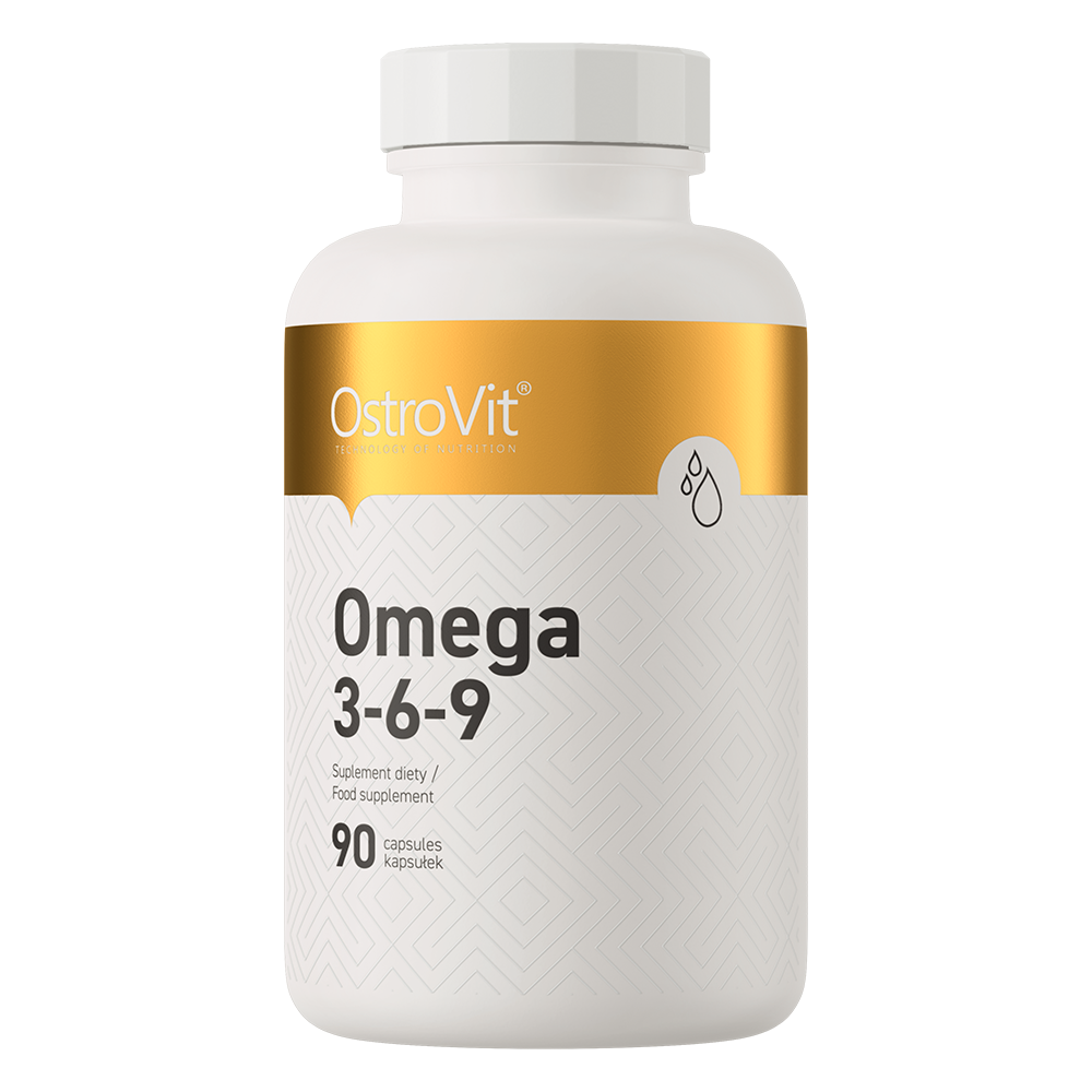 Omega 3-6-9 OstroVit 90 капсул, фото 1