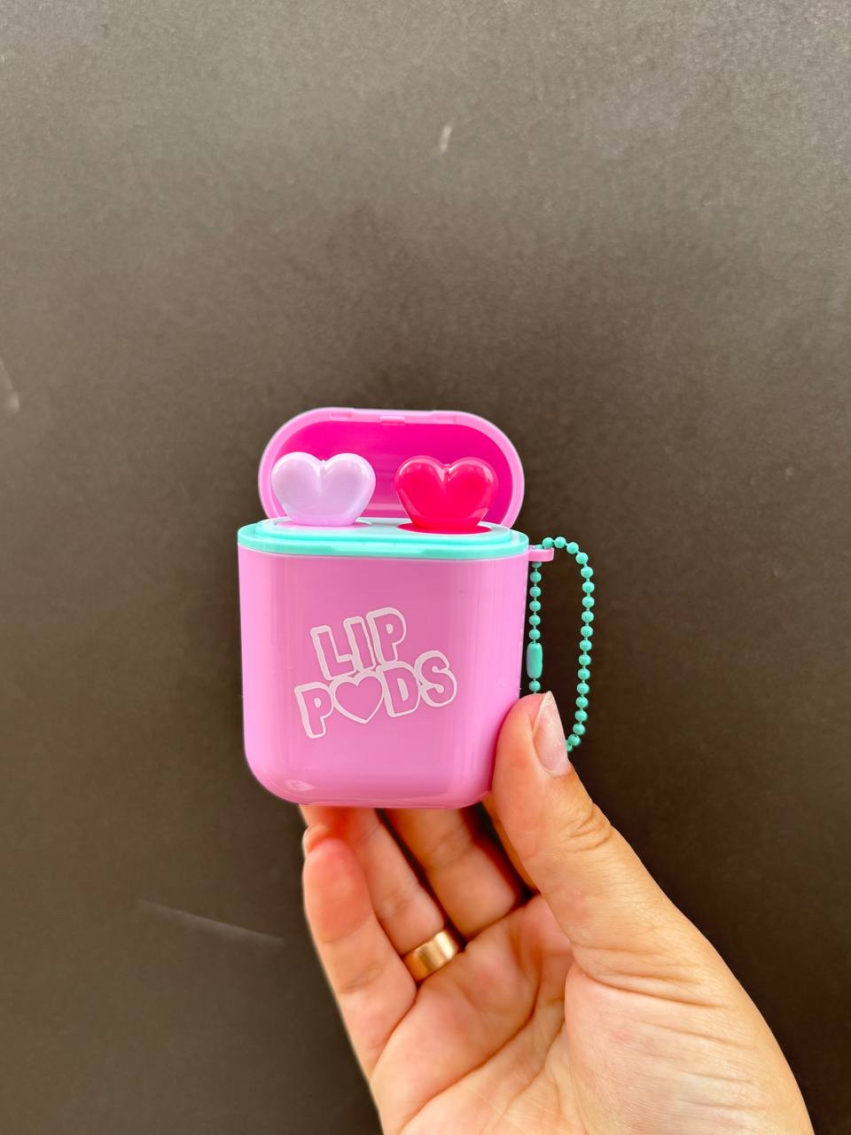 Набір блисків для губ у вигляді кейса для навушників, I love my style, фото 1