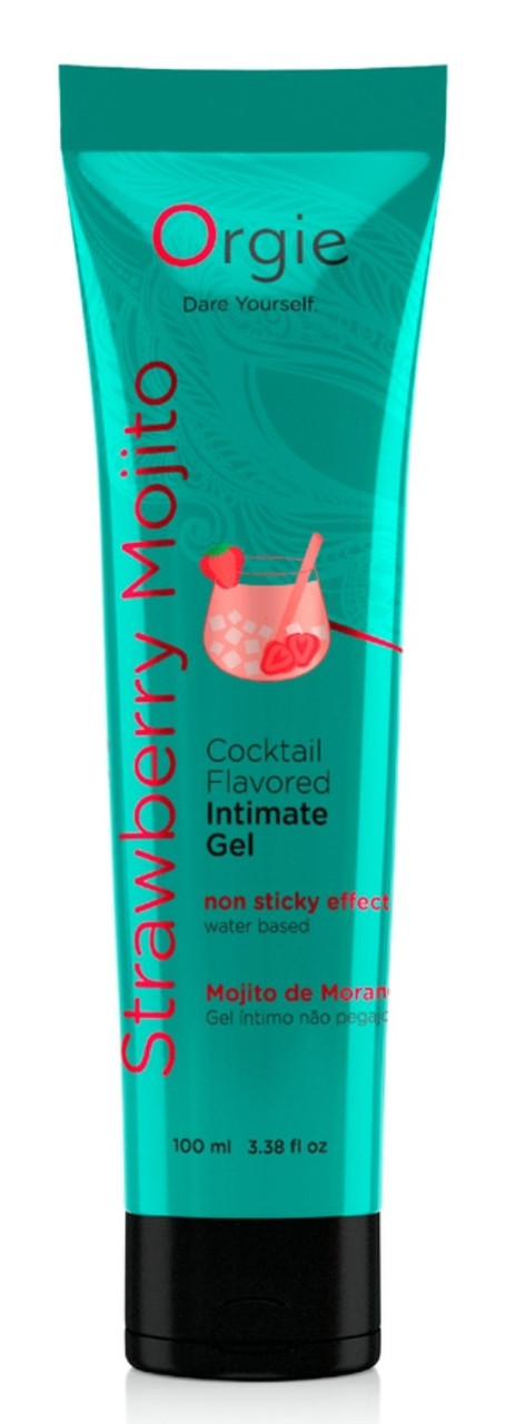 Оральний лубрикант Orgie Cocktail Flavored Intimate Gel - Strawberry Mojito, 100 ml, фото 1