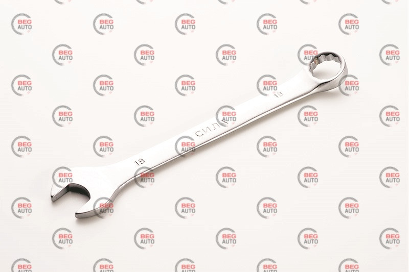 Ключ ріжково-накидний 18мм crv (Сила)