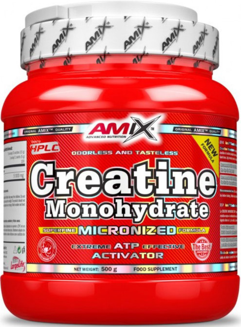 Креатин моногидрат AMIX Creatine Monohydrate 500г без смаку