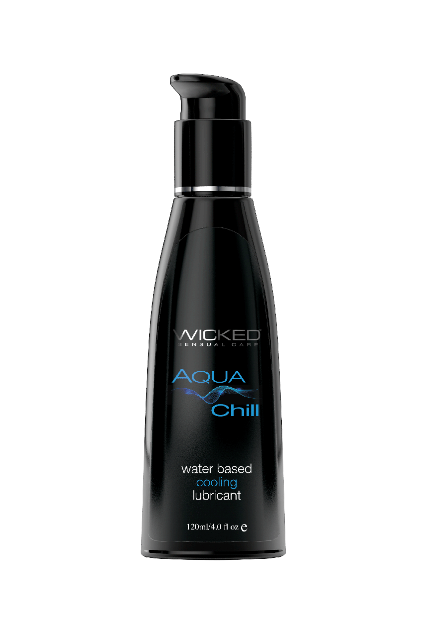 Охолоджуючий лубрикант на водній основі WICKED AQUA CHILL 120ML