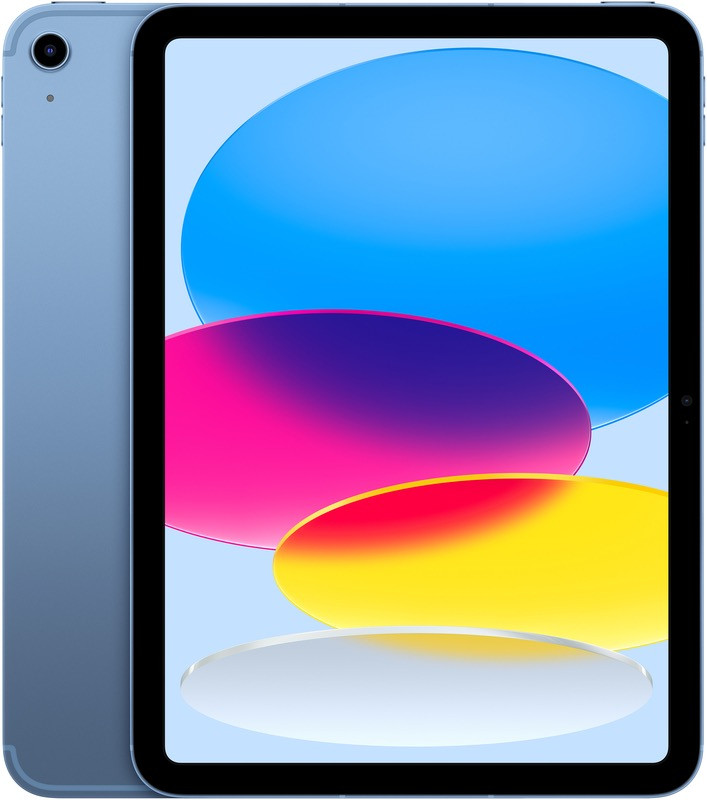 Планшет Apple iPad 10.9 64GB, Wi-Fi (Blue) 2022 (MPQ13)