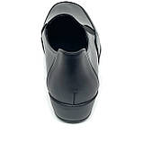 Жіночі туфлі на низькому ходу чорного кольору Providan 311 розмір 36, фото 6