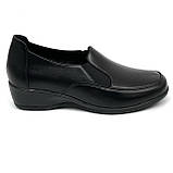 Жіночі туфлі на низькому ходу чорного кольору Providan 311 розмір 36, фото 4