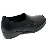 Жіночі туфлі на низькому ходу чорного кольору Providan 311 розмір 36, фото 7