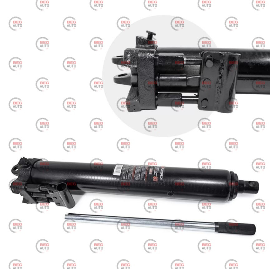 Циліндр гідравлічний 2-х штоковий насос 8т, хід штока 500мм (Rock FORCE)