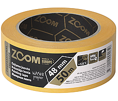 Стрічка малярська рисова ZOOM Professional PRECISION 48мм х 50м для идеальных линий