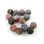 Намистини Агат 10мм Сірий 1шт NKА001-4, фото 2