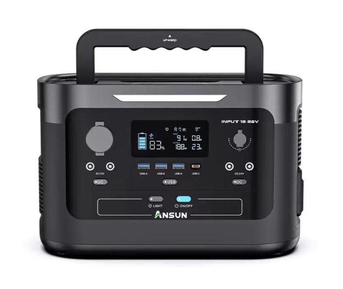 Портативна зарядна станція Ansun Portable Power Station 1000 W 923Wh