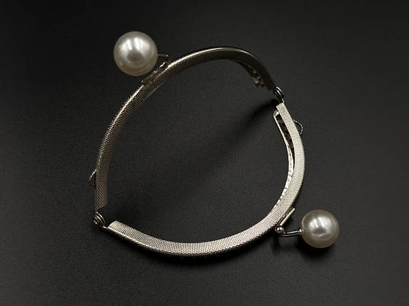 Фермуар. Колір "срібло". 10,5 см, фото 2