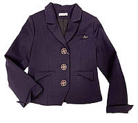 Піджак шкільний для дівчинки SUZIE ГАББІ вовна 146 см синій