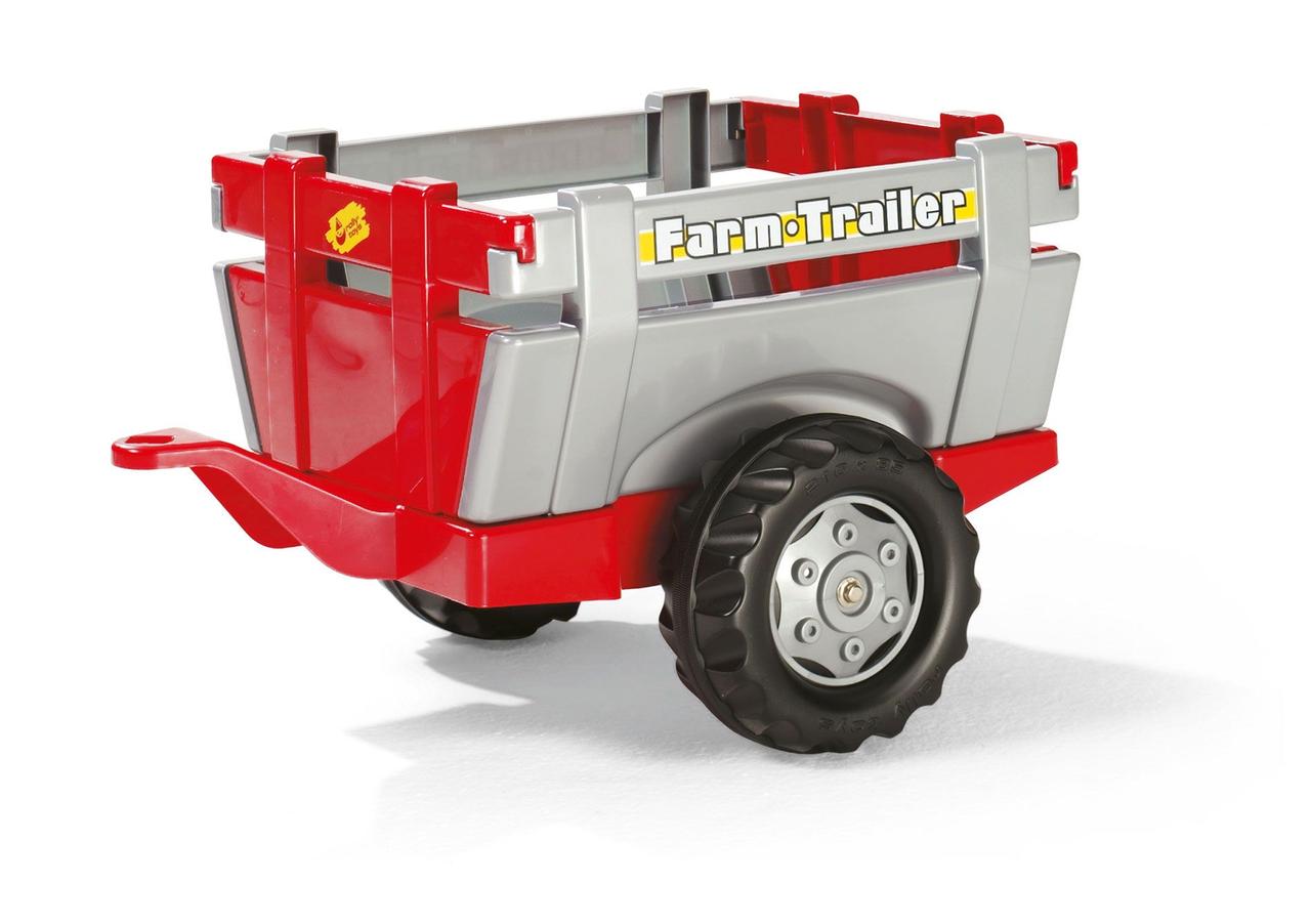 Дитячий причіп rollyFarm Trailer до педального дитячого трактора Rolly Toys 122097 одновісний