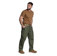 Брюки HELIKON BDU polycotton rip-stop -Olive, фото 3