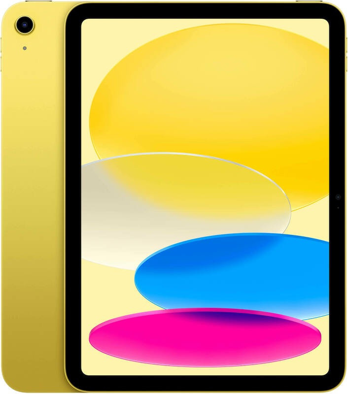 Планшет Apple iPad 10.9 256GB, Wi-Fi (Yellow) 2022 (MPQA3)