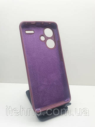 Накладка Silicone Case Original Full Protective AA (No Logo) Xiaomi Redmi Note 13 Pro Plus (9), фото 3