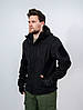 Тактическая куртка Eagle Soft Shell JA-01-0 з флісом Black, фото 6