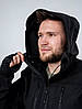 Тактическая куртка Eagle Soft Shell JA-01-0 з флісом Black, фото 10
