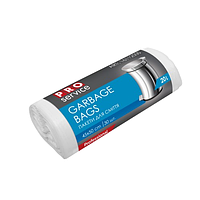 Пакети для сміття п/е  20л/30шт білі ХД 45*50см "PRO"  85/ящ