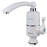 Кран водонагрівальний для кухні AQUATICA гусак прямий NZ-6B212W