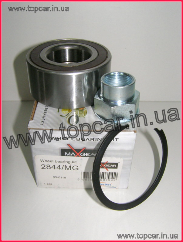 Підшипник передній маточині на Peugeot Bipper 1.4/1.8 Maxgear (Польща) 2844MG