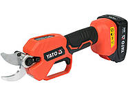 Секатор 18 В з акумулятором 2 Ач та швидкою зарядкою Yato YT-828377, фото 3