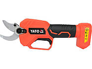 Секатор 18 В з акумулятором 2 Ач та швидкою зарядкою Yato YT-828377, фото 4