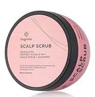 Шампунь та скраб для шкіри голови 2в1 Bogenia з олією марули 250мл