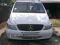 Вії на фари Mercedes Viano 2003-2010 Накладки на фари Мерседес-Бенц Віано W639
