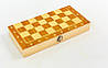 Шахи, шашки, нарді 3 в 1 дерев'яна яні W7721, фото 3
