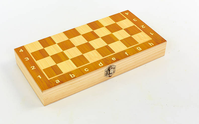 Шахи, шашки, нарди 3 в 1 дерев'яні W7721 - фото 3 - id-p623358676