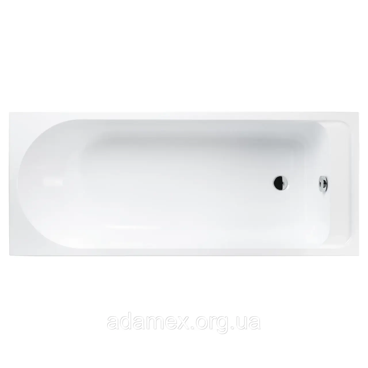 Ванна акрилова IMPRESE VALTICE New 170х170 без ніжок