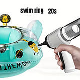 Потужний бездротовий пилосос зі сильним всмоктуванням, легко очищує робочий стіл, клавіатуру, шухляду, салон автомобіля та інші, фото 5