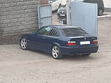 BMW E36 жалюзі для купе БМВ Е36 накладка на скло решітки з ABS пластику, фото 2
