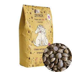 Преміум корм для собак великих і середніх порід ТМ Дружок зі смаком Індички (10 кг)