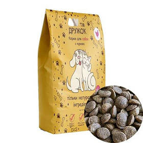 Преміум корм для собак великих і середніх порід ТМ Дружок зі смаком Курки (10 кг)