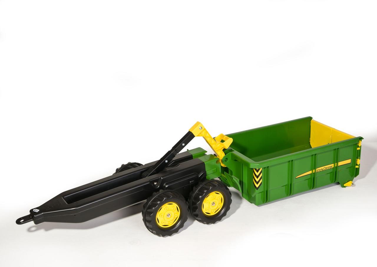 Причіп rollyContainer John Deere для трактора Rolly Toys 125098
