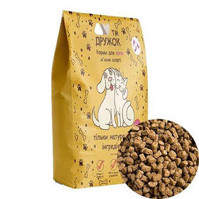 Корм преміум класу для котів та кішок ТМ Дружок М'ясне Асорті (10 кг)