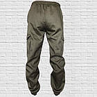 Літні штани джогери Олива 46, фото 2