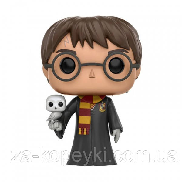 УЦІНКА! Прим'ята коробка! Колекційна фігурка Funko POP Harry Potter with Hedwig Гаррі Поттер з совою №31
