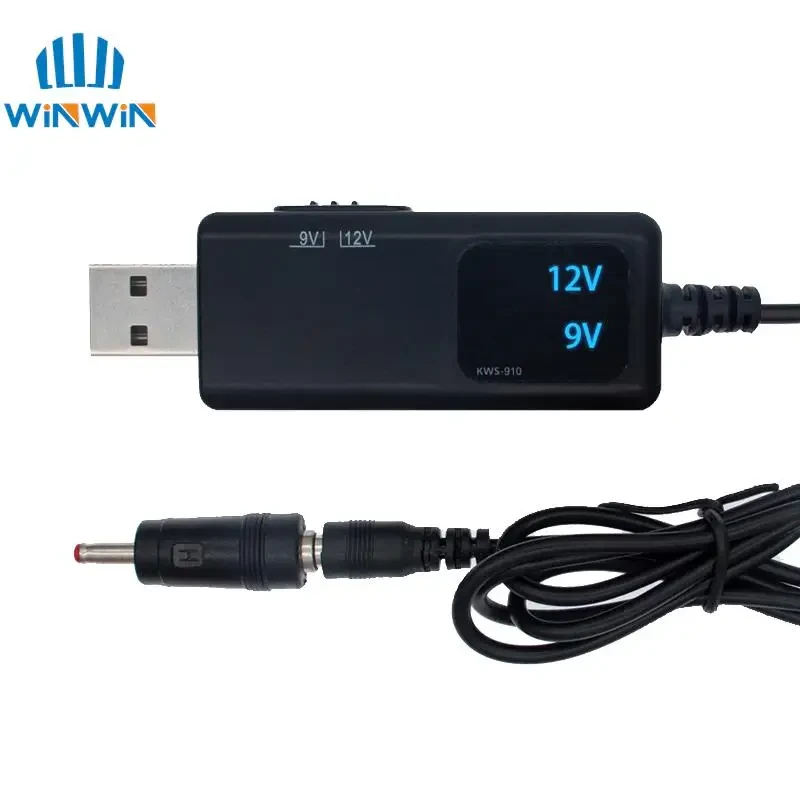 Кабель для роутера USB — DC 5 — 9V 12V DC 5,5x2,1mm/підвищувальний перехідник із перетворювачем напруги
