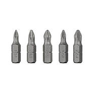 Комплект викруткових насадок PH1, PH2, PZ1, PZ2 1/4" * 25мм уп. 5од., S2, STORM INTERTOOL VT-0210, фото 3