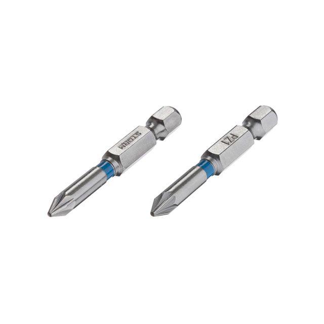 Комплект викруткових насадок PZ1 1/4" * 50мм, S2, уп. 2 од., STORM INTERTOOL VT-0214, фото 1