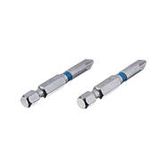Комплект викруткових насадок PZ2 1/4" * 50мм, S2, уп. 2 од., STORM INTERTOOL VT-0215, фото 2